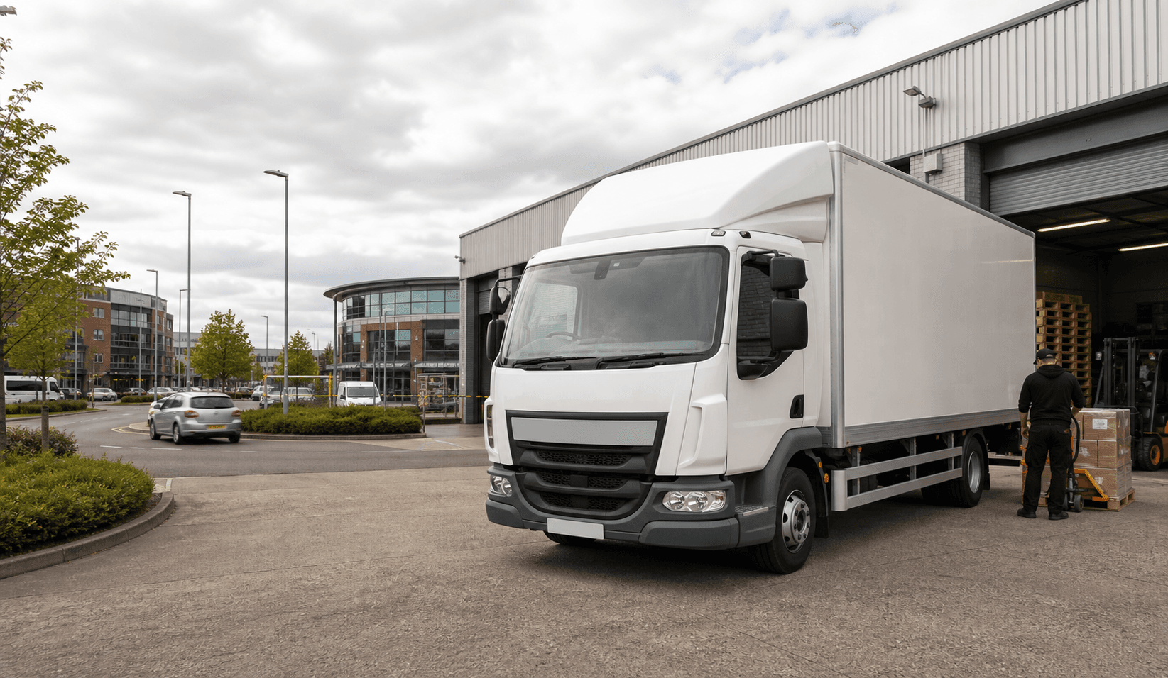 Self-drive truck available for heavier transport in Stevenage