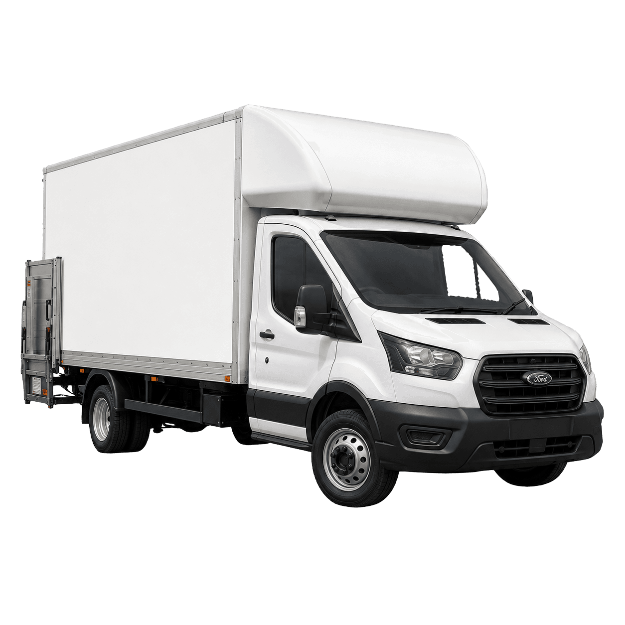 Luton box van with tail lift for moves in Stevenage